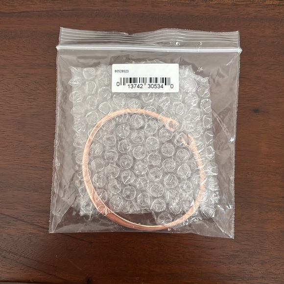 Givenchy Crystal & Pavé Hinged Bangle Bracelet - Picture 4 of 4